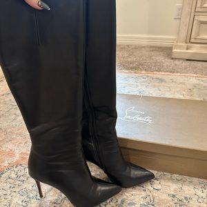 Christian Louboutin Black Boots